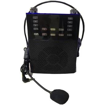 Radio Sonivox VS-R1664 Negro Micrófono Karaoke FM Mini Transportable Altavoz Portátil